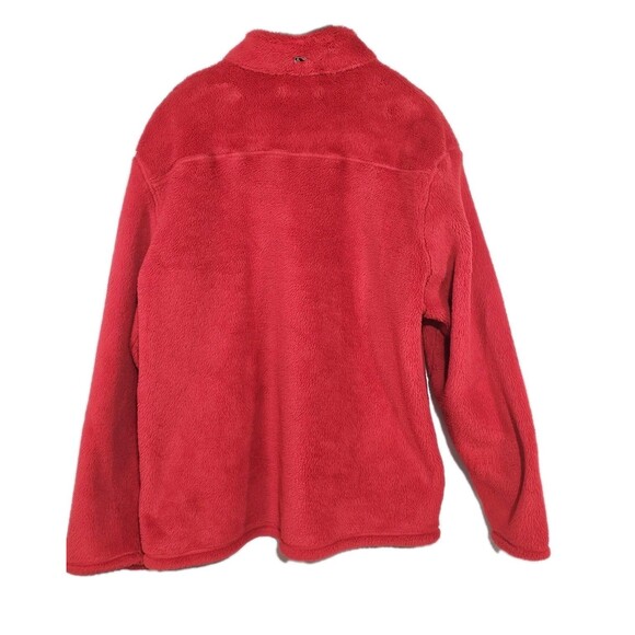 Vineyard Vines Pullover Fleece Martha’s Wineyard Soft Fuzzy Red 1/4 Zip 2XL - Picture 3 of 11